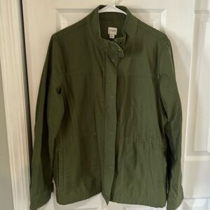 Like new!!!! Army green spring jacket!